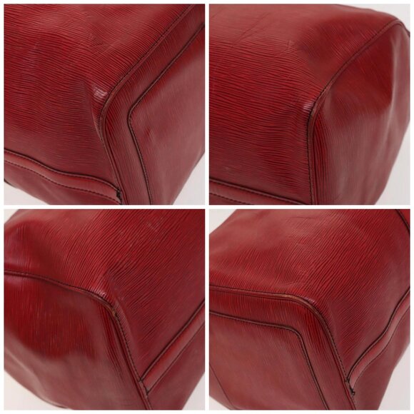 LOUIS VUITTON Epi Keepall 50 Boston Bag Red - Picture 16 of 16